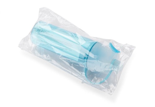 Bidon ze zraszaczem SPRAY 600 ml niebieski