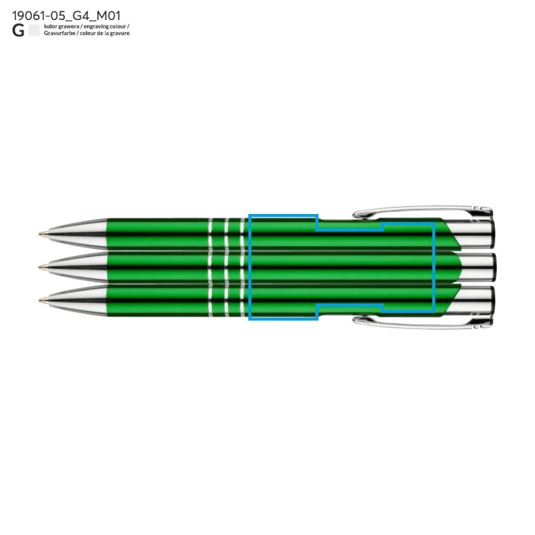 Długopis KALIPSO zielony