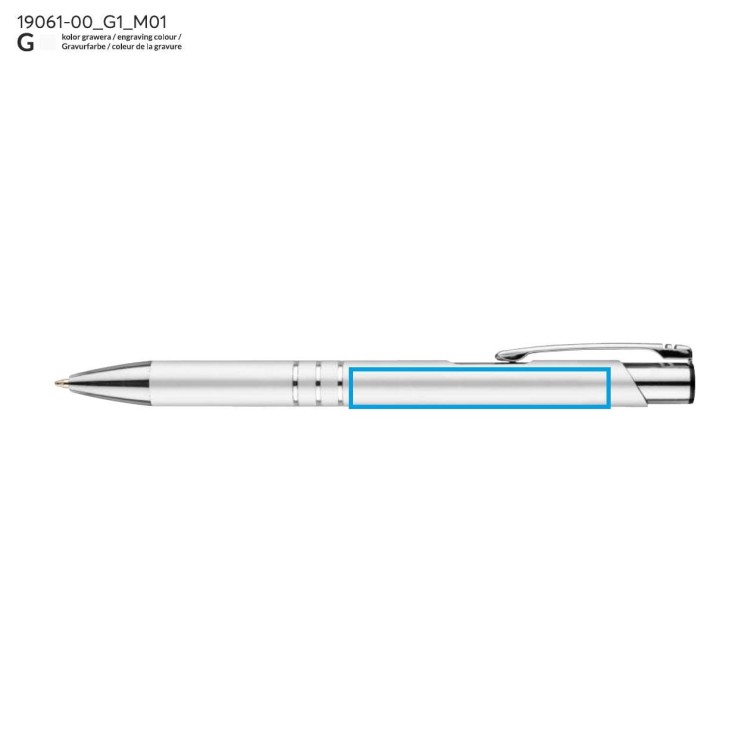 Długopis KALIPSO srebrny