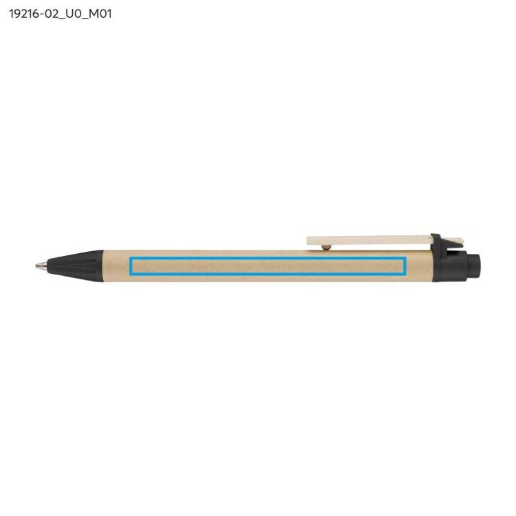 Długopis KNOCK DOWN czarny