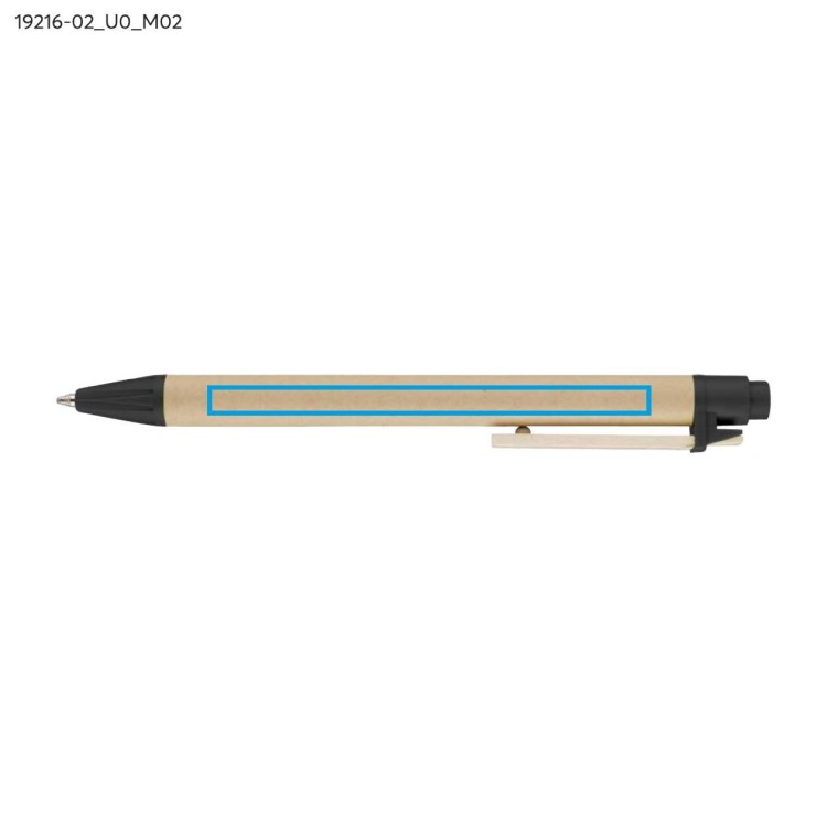 Długopis KNOCK DOWN czarny