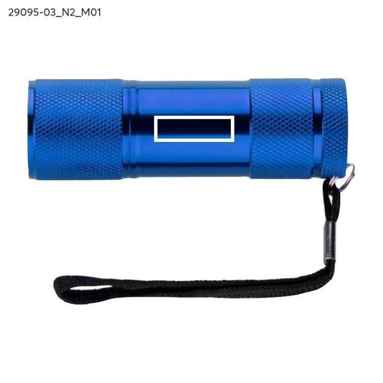 Latarka RAY niebieski