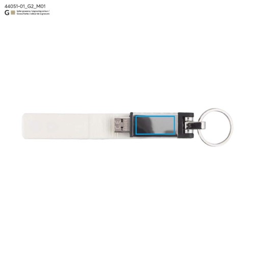 Pamięć USB BUDVA 8 GB biały
