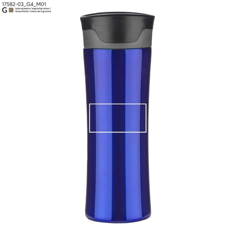 Kubek termiczny ARCTIC 400 ml niebieski