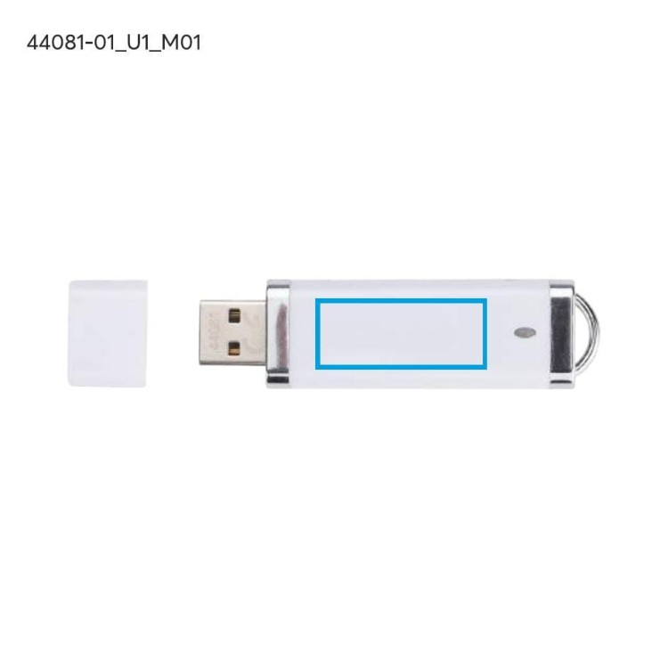 Pamięć USB BRIS 8 GB biały