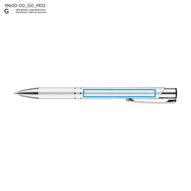 Długopis KOSMOS srebrny