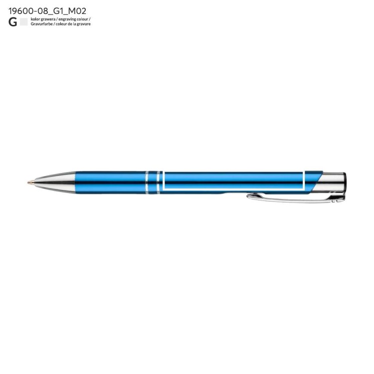 Długopis KOSMOS błękitny