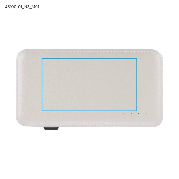 Power bank GRAND 12000 mAh biały