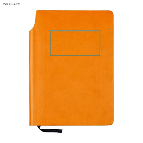 Notes MOLI A5 pomarańczowy