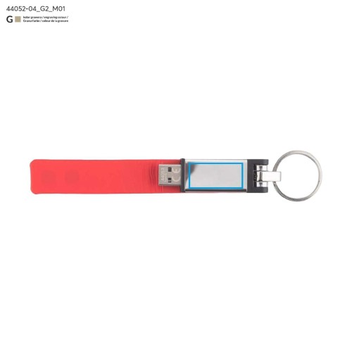 Pamięć USB BUDVA 16 GB czerwony
