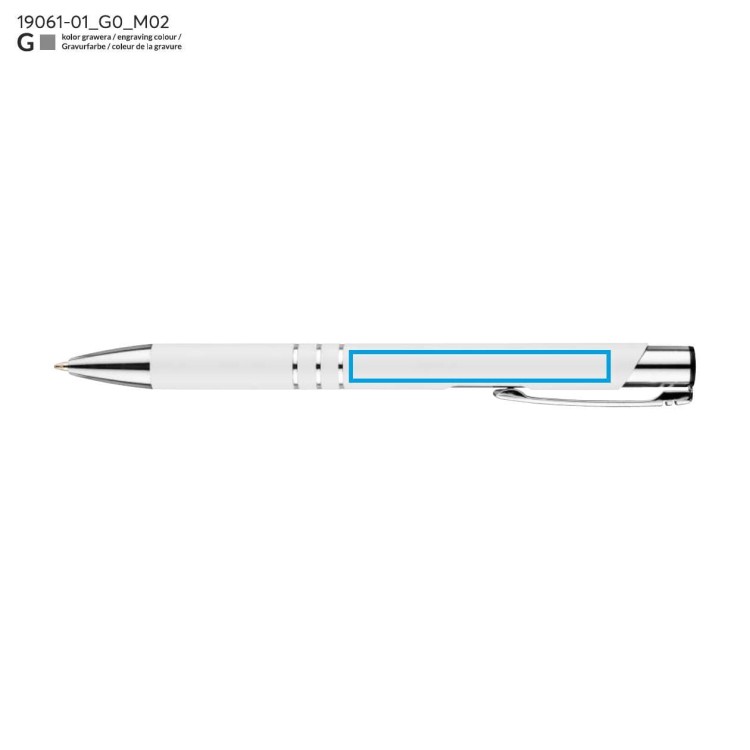 Długopis KALIPSO biały