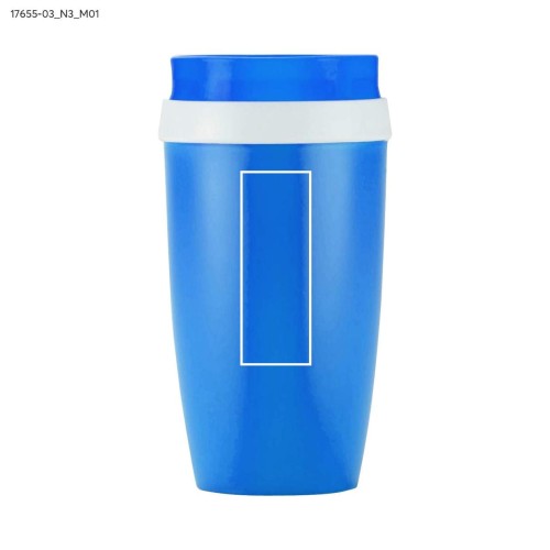 Kubek LENS 350 ml niebieski