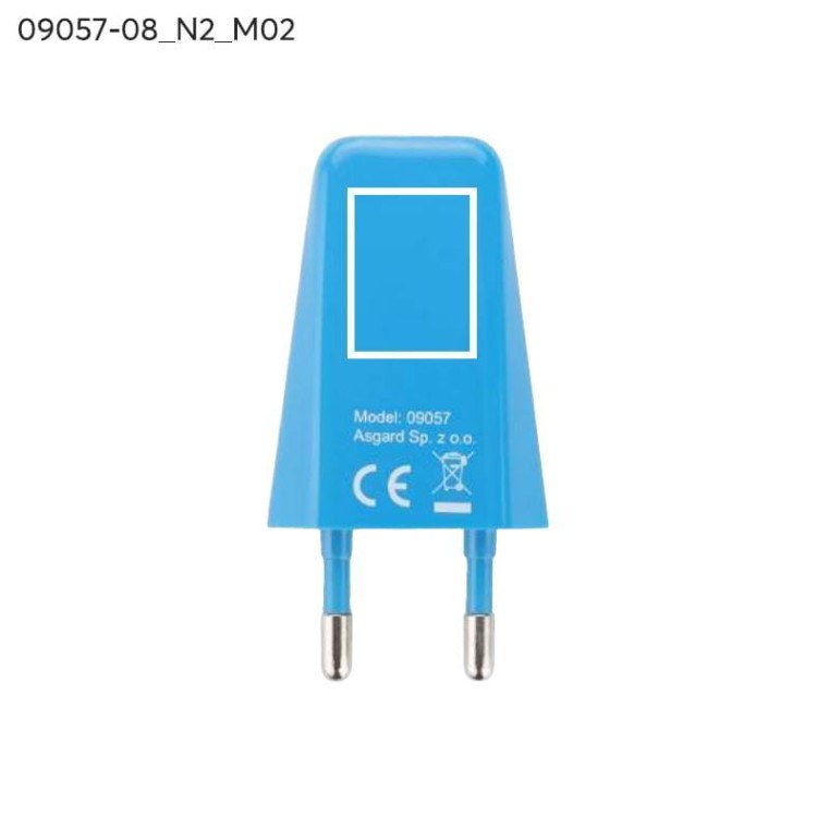 Ładowarka sieciowa MEI błękitny