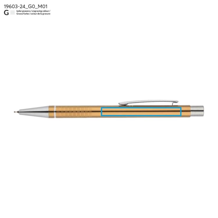 Długopis BONITO złoty