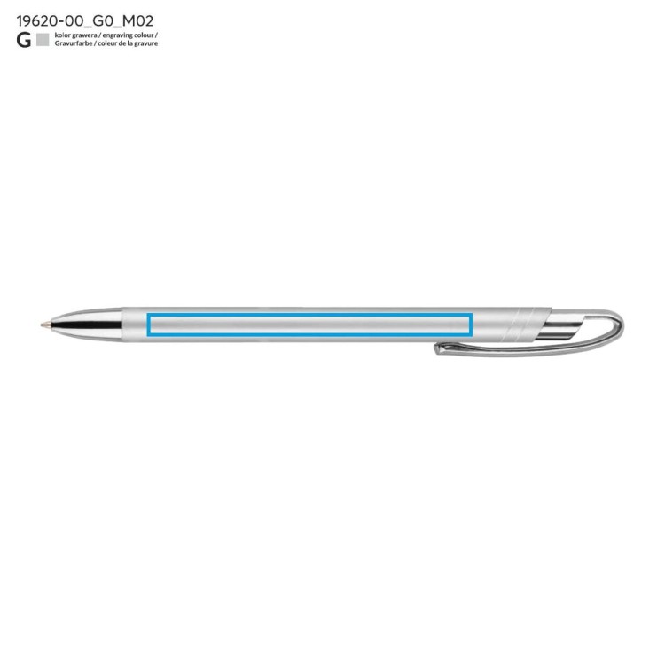 Długopis AVALO srebrny