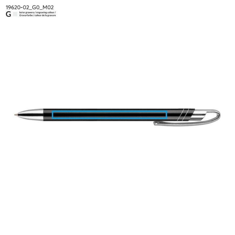 Długopis AVALO czarny