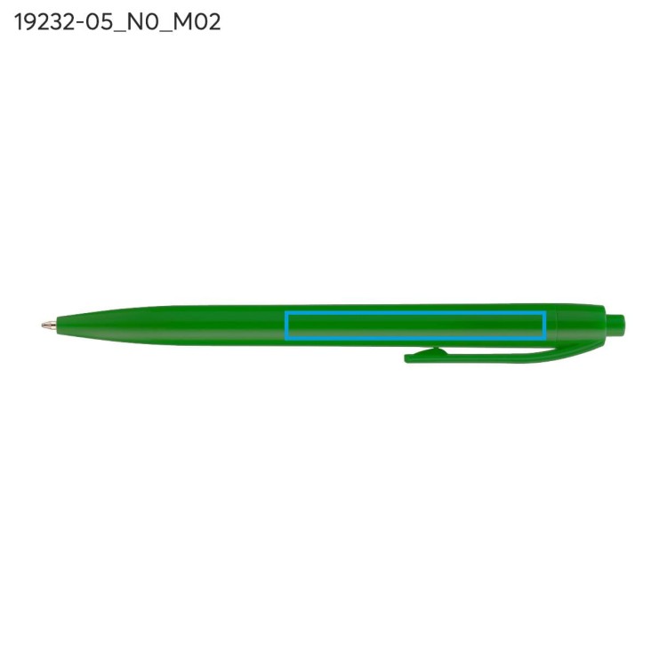 Długopis BASIC zielony