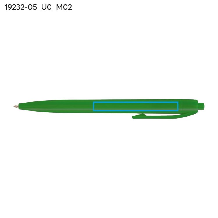 Długopis BASIC zielony