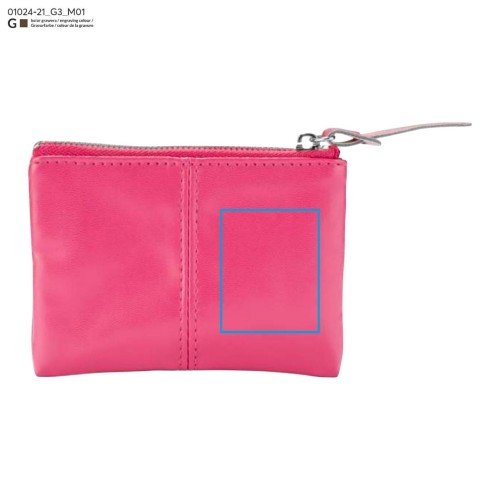 Portfelik AGNES różowy