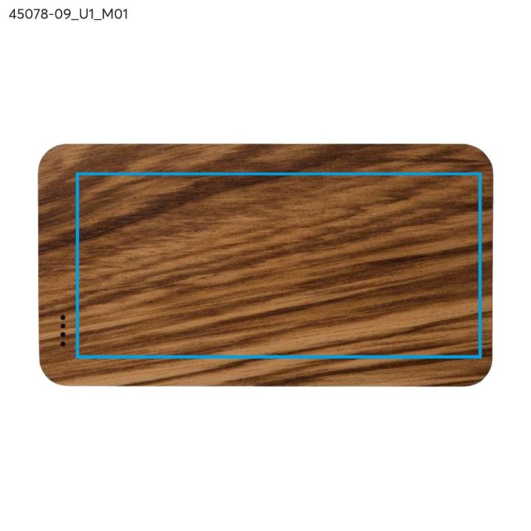 Power bank VIOUR 4000 mAh brązowy