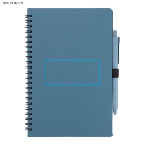 Notes z długopisem TRESA A5 niebieski