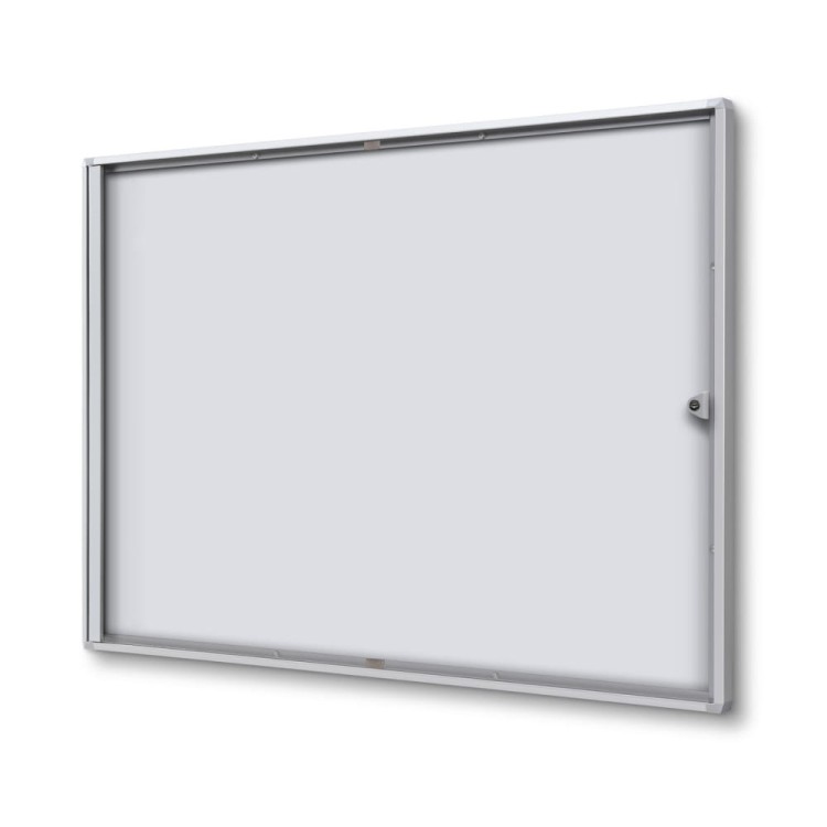 XS 8xA4 Magnetic Display Cabinet 88x61 cm Closed with a Key for Internal Use,  Internal Display, Advertising Display, Information Display, Notice Board