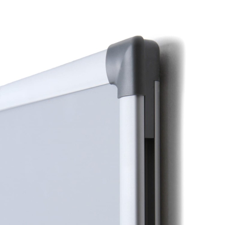 SCRITTO® Magnetic Dry-wipe Board 120 x 90a cm Enameled White Magnetic Dry-wipe Board for School or Office for Writing with a Marker Pen with a Felt-tip Pen