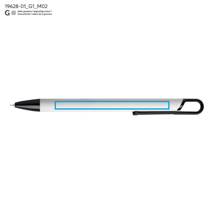 Długopis SOFI biały