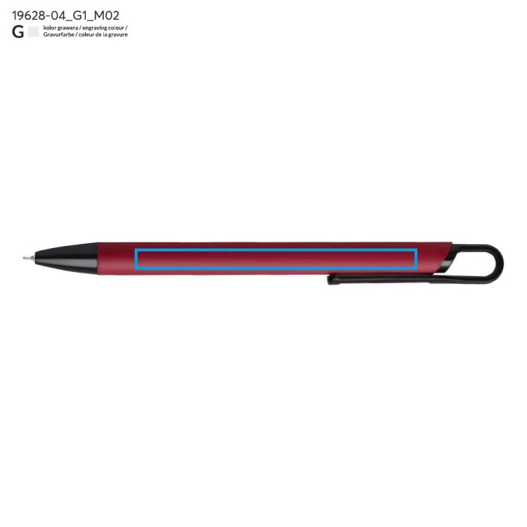 Długopis SOFI czerwony