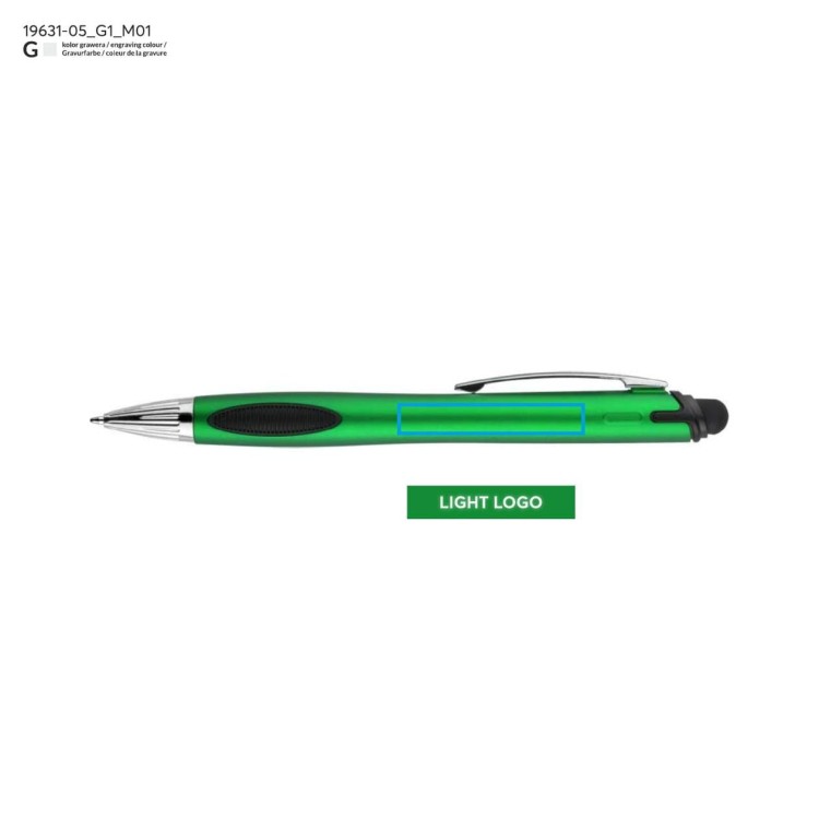 Długopis touch LITT zielony