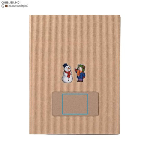 Dekoracja świąteczna ZIMA wielobarwny