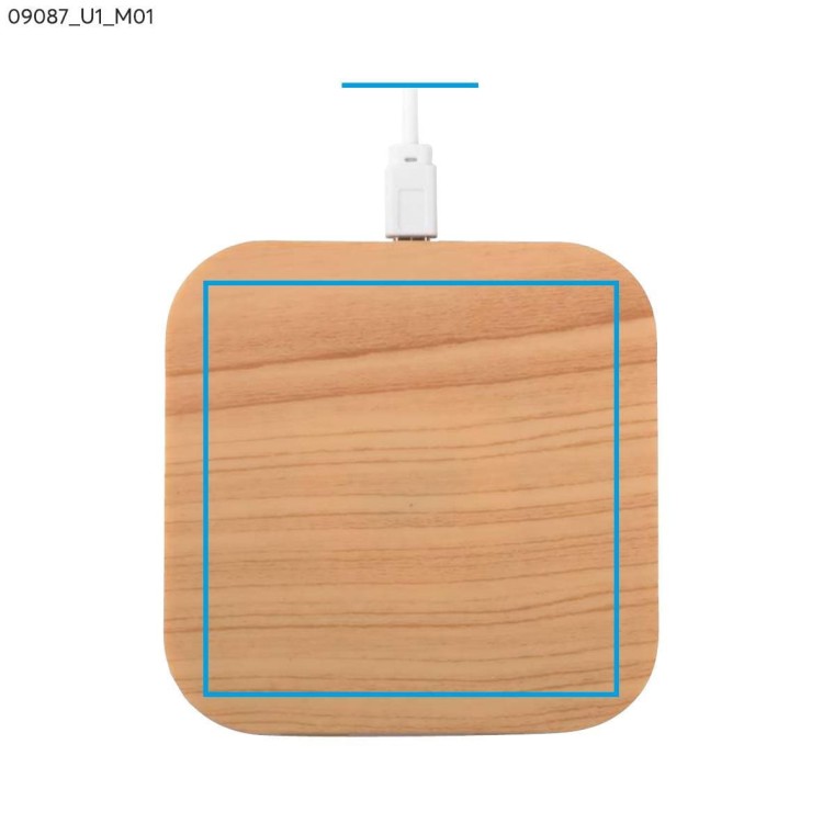 Ładowarka indukcyjna LINO beżowy (naturalny)