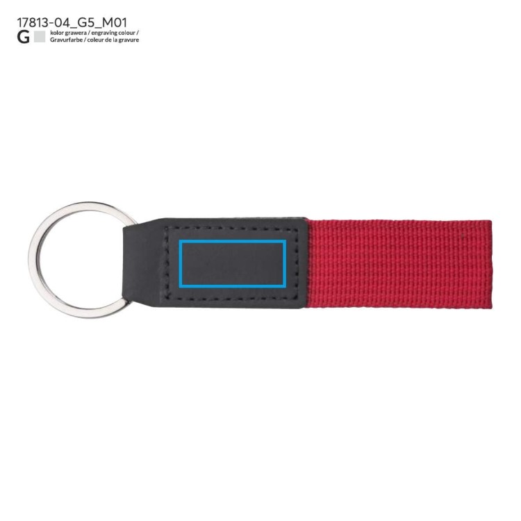 Brelok DOLO czerwony