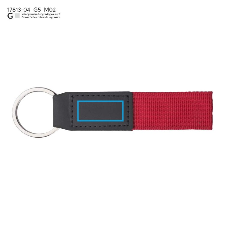 Brelok DOLO czerwony