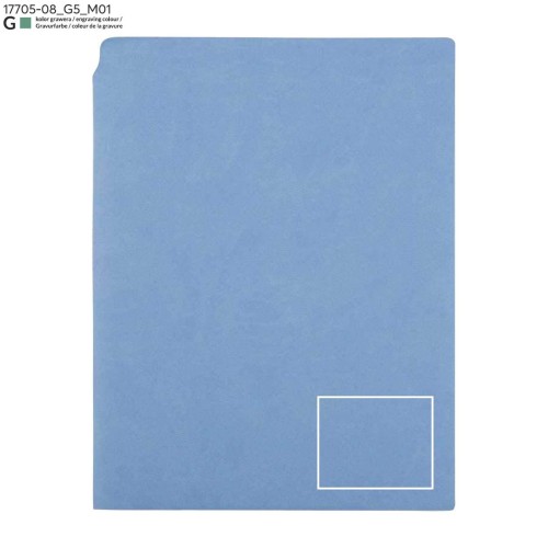 Notes BELLIS A5 błękitny