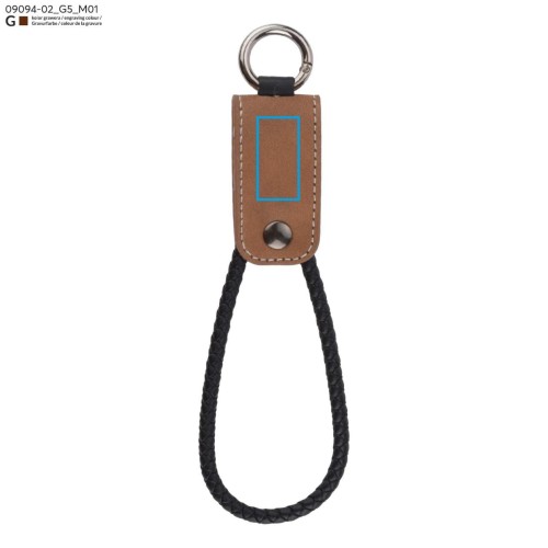 Kabel USB WEST czarny