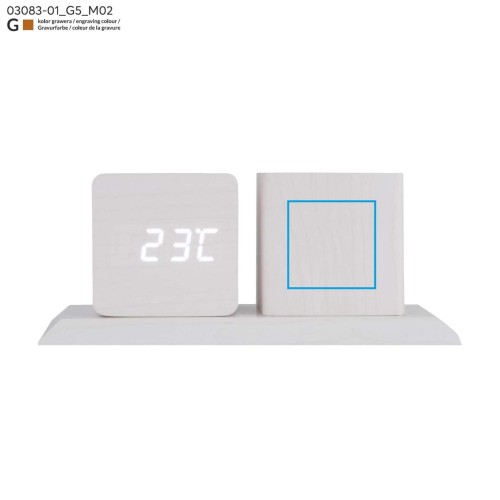 Przybornik na biurko LITO biały