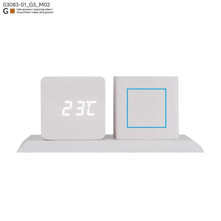 Przybornik na biurko LITO biały