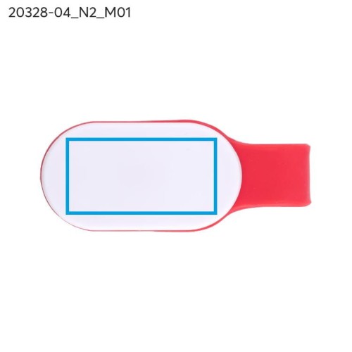 Lampka LED z magnesem CLIPSY czerwony