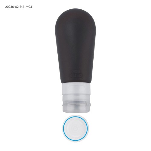 Zestaw pojemników podróżnych OLANNA czarny