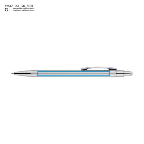 Długopis touch DAWEI srebrny