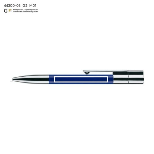 Długopis z pamięcią USB BRAINY 16 GB niebieski