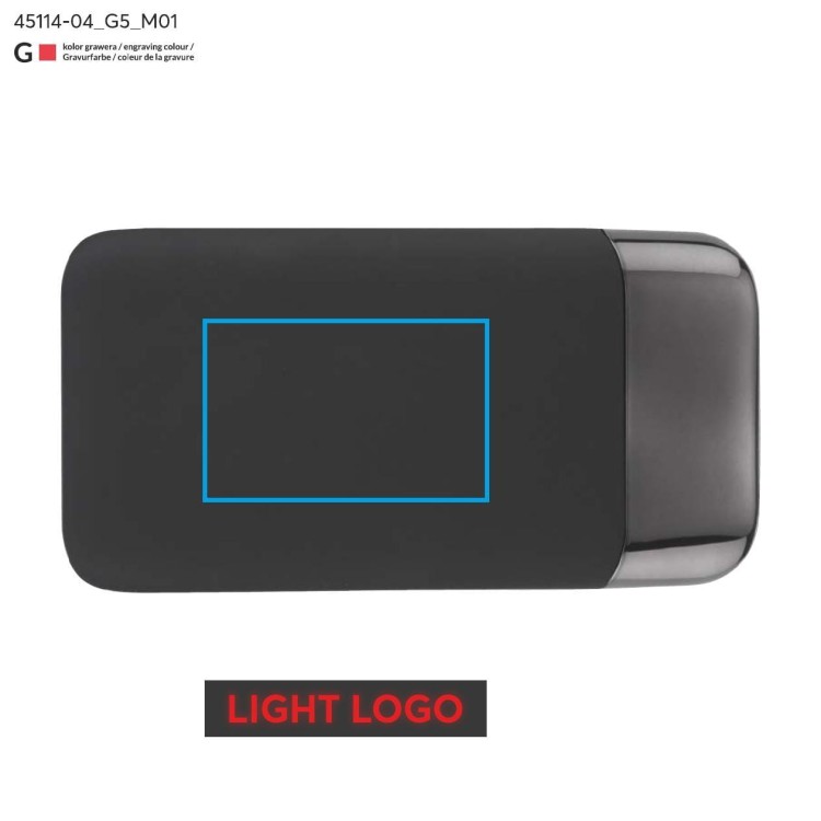 Power bank MING 8000 mAh czerwony