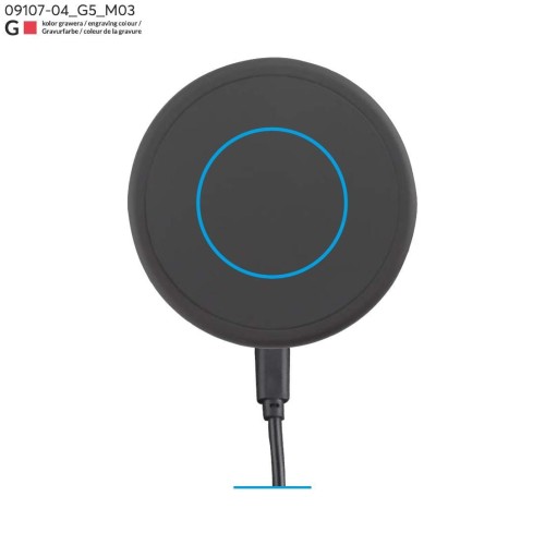 Ładowarka indukcyjna LUMEE czerwony