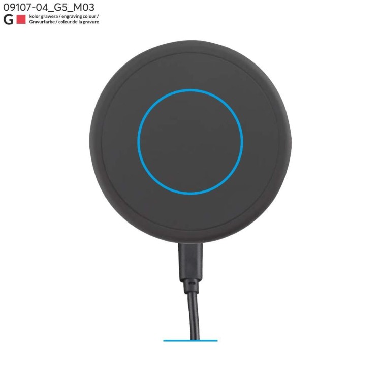 Ładowarka indukcyjna LUMEE czerwony