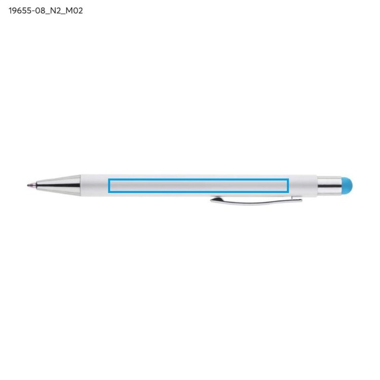 Długopis touch BIANCO błękitny