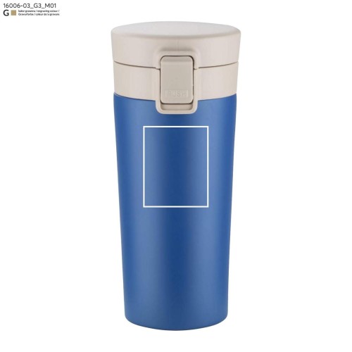 Kubek termiczny STAR 350 ml niebieski