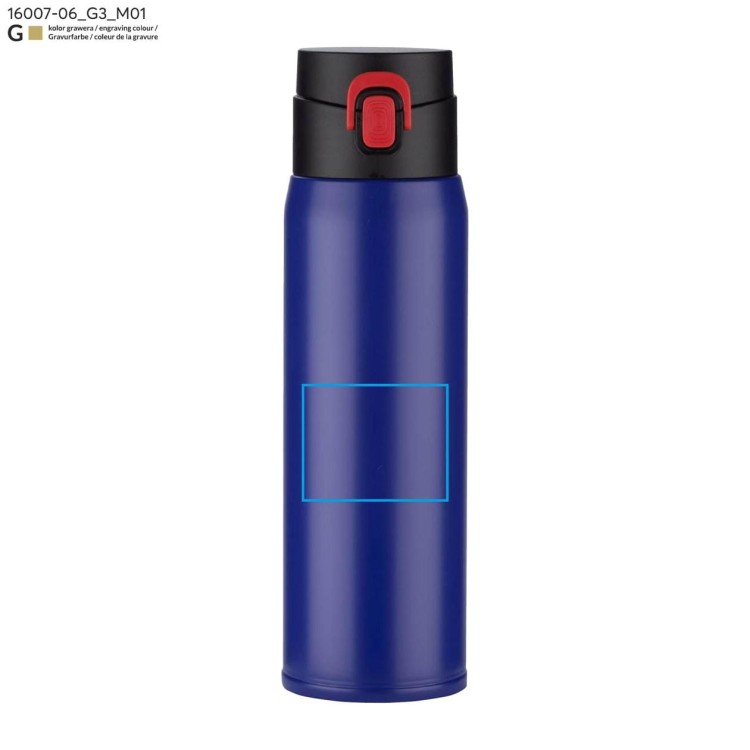 Kubek termiczny FADE 420 ml granatowy