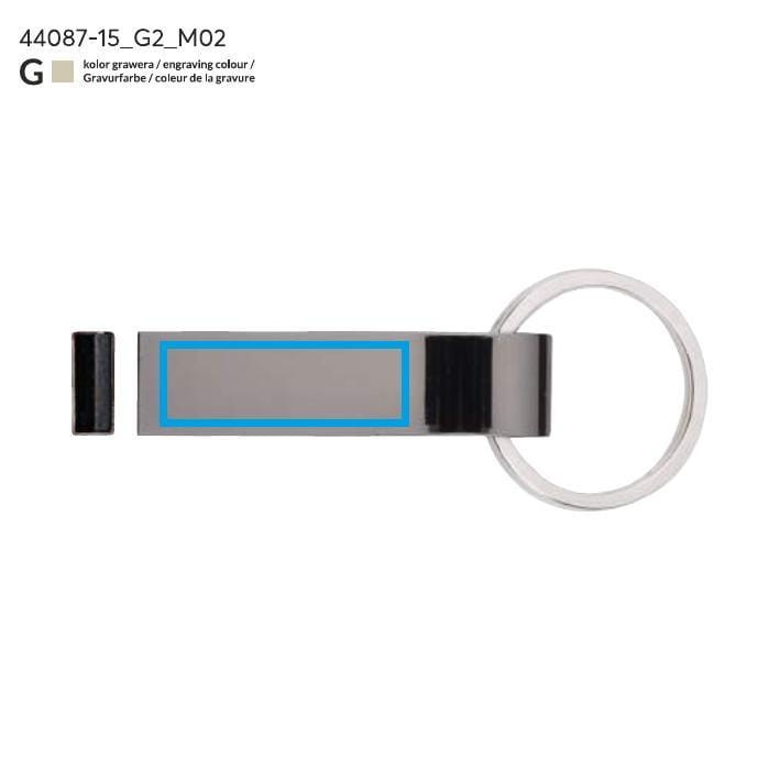 Pamięć USB PALERMO 16 GB grafitowy