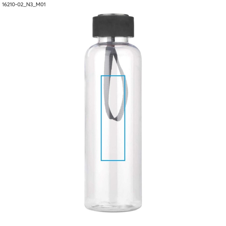 Butelka CLEAR 500 ml czarny